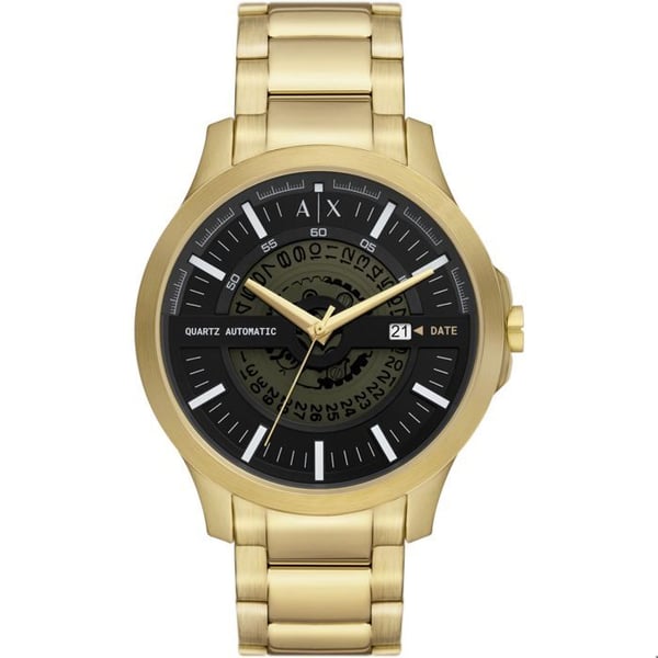 Armani Exchange Herrklocka - AX2443 - Gult rostfritt stål - 5 Atm