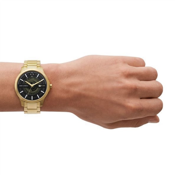 Armani Exchange Herrklocka - AX2443 - Gult rostfritt stål - 5 Atm