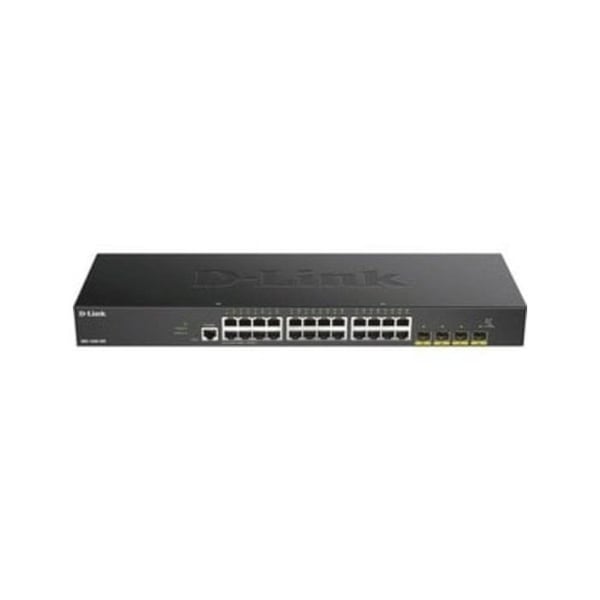 Commutator - D-Link - DGS 1250-28X - 24 porte Giga Smart - 4x10G SFP+ - Intelligent styring