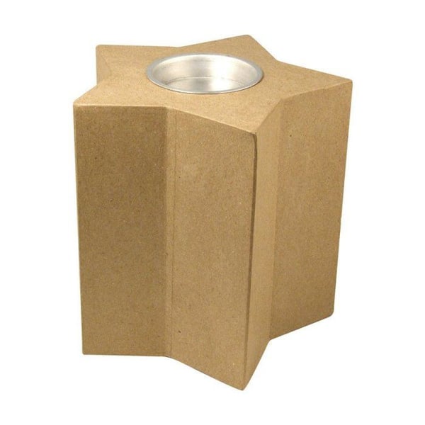 Stjärnlykt Ø20 cm insats i alu Ø6,2 cm Pappersmaché