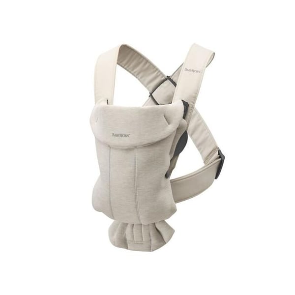 Bärsele Mini Jersey 3D Beige - BABYBJORN - Ergonomisk - 0 månader - Födelse - 12 månader
