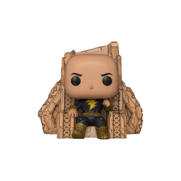 Funko Pop! Deluxe: Black Adam - Black Adam on Throne- USED