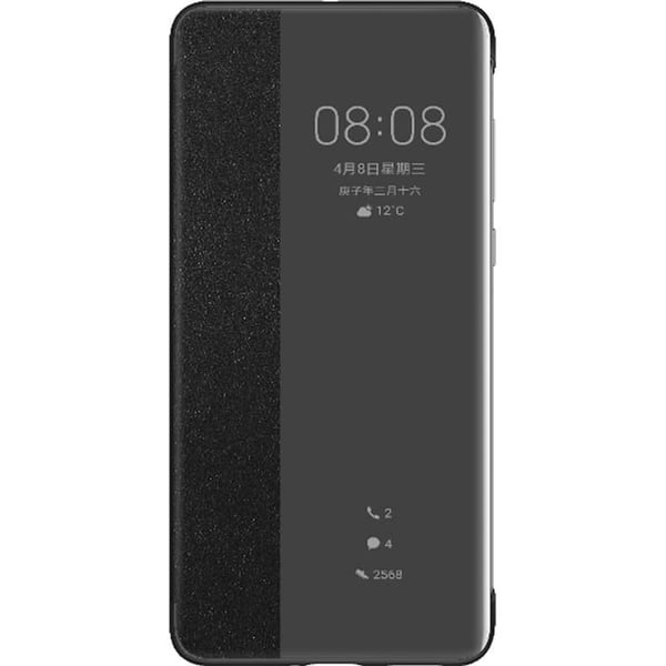 Plånboksfodral - HAMA - Smart View Flip Cover - Huawei P40 - Syntetiskt läder - Svart