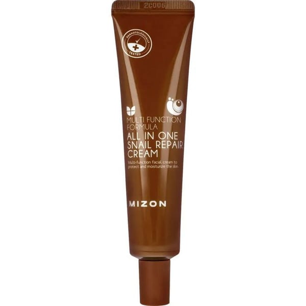 Reparationskräm - MIZON - All In One Snail Repair Cream - 35 ml - 92% snigelslem - Återfuktande