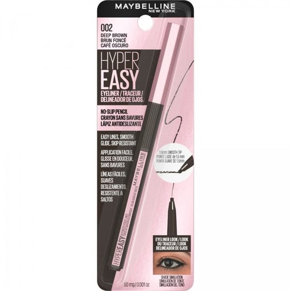 Maybelline New York - Eyeliner Hyper Easy - 002 Djupbrun