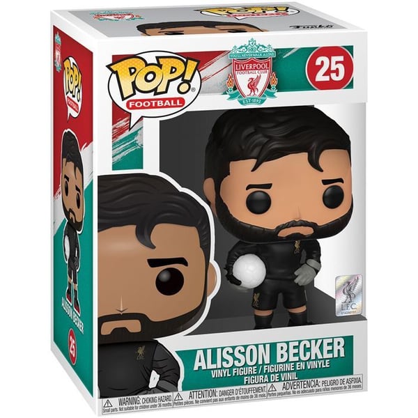 Funko - Fotboll - POP! Alisson Becker (Liverpool) 9cm