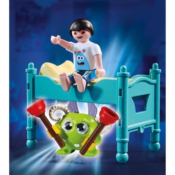 PLAYMOBIL - 70876 - Barn med litet monster - 22 stycken - Från 4 år