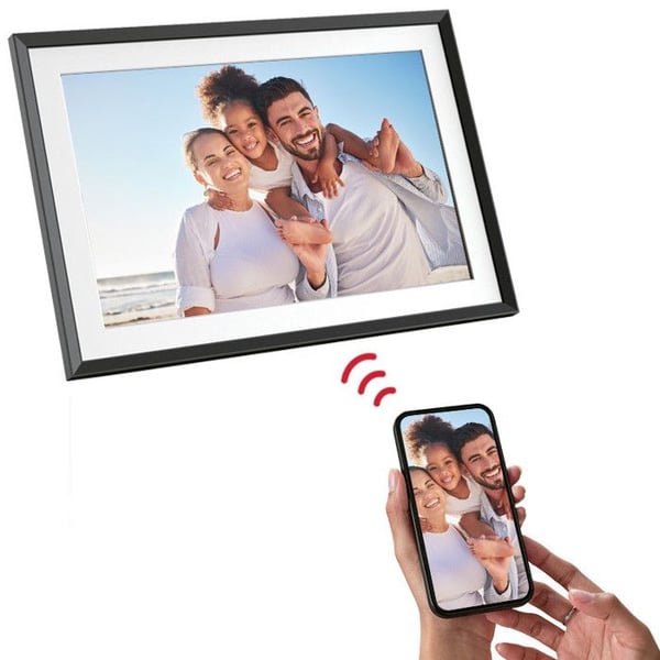AGFA PHOTO AgfaPhoto - Realiview 10 digital fotoramme med WiFi og 32 GB indbygget hukommelse - Deling