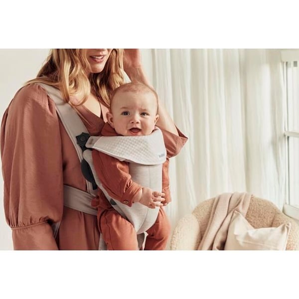 Bärsele Mini Jersey 3D Beige - BABYBJORN - Ergonomisk - 0 månader - Födelse - 12 månader