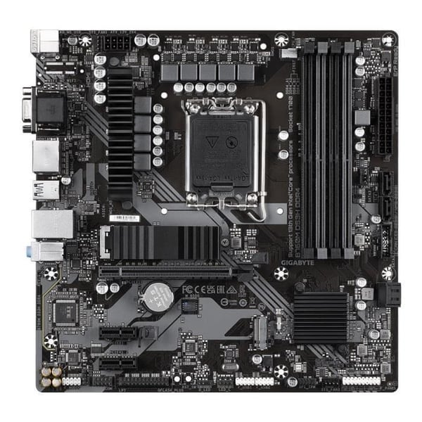 Moderkort - GIGABYTE TECHNOLOGY - B760M DS3H DDR4