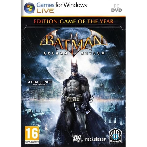 Batman Arkham Asylum Goty PC-spel