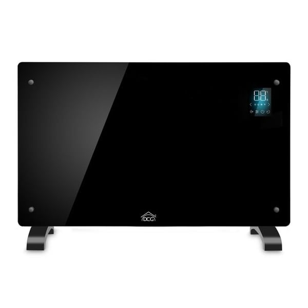 Elvärmare - DCG ELTRONIC - TC50TT - 2000W - Svart - LED-display