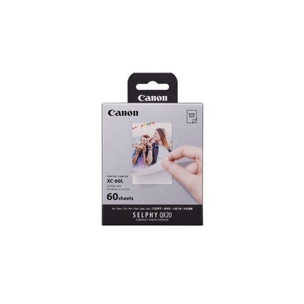 Canon XC-60L pappers- och bläckset 60 utskrifter kortformat