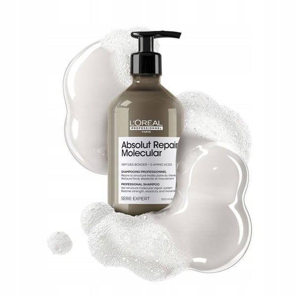L'OREAL PROFESSIONNEL - Serie Expert 21 ABSOLUT REPAIR MOLECULAR SHAMPOOING FORTIFIANT 500ML ML