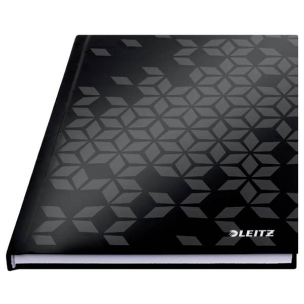 Leitz 46271095 Linjeret hæfte sort 80 ark DIN A5
