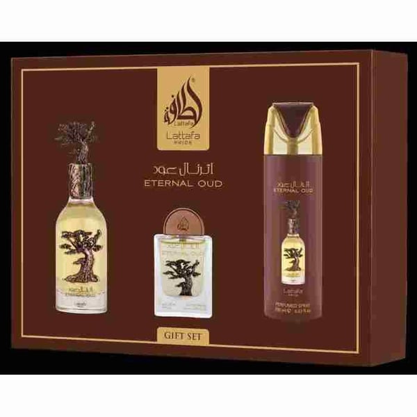 Presentask Eternal Oud (3 delar) - Lattafa Pride