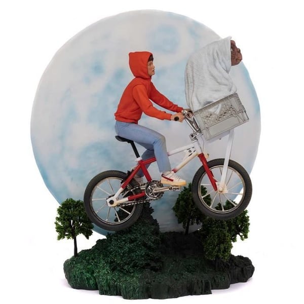 Figur - Iron Studios - E.T. & Elliot - Art Scale 1/10 - Resin - Flerfärgad - Inomhus