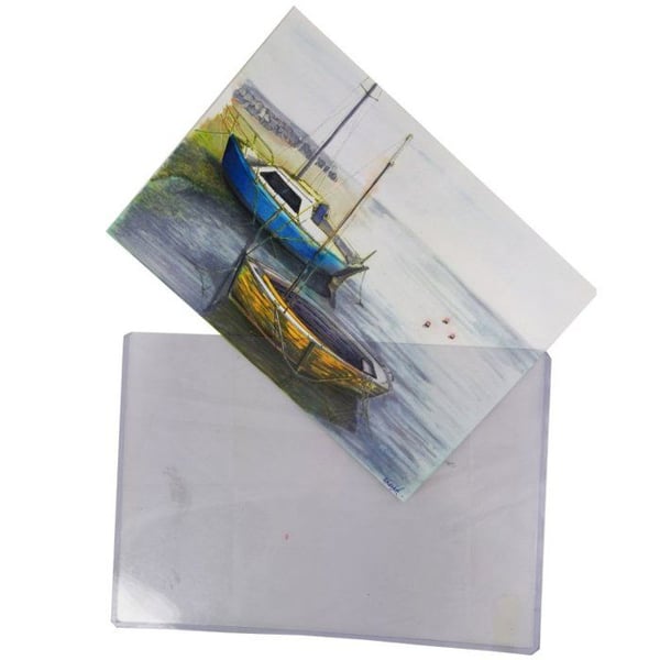 Skyddsmapp - ART & GO - A3 - Hårt plast - Unisex - Vuxen