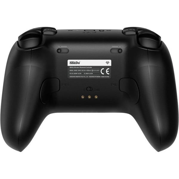 8BitDo Ultimate 2 Bluetooth - Switch 1 & 2 / PC Windows - Svart utgåva