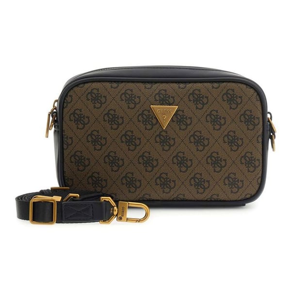GUESS Axelremsväska ljusbrun för män - Milano Camera Bag S Coffee 329858