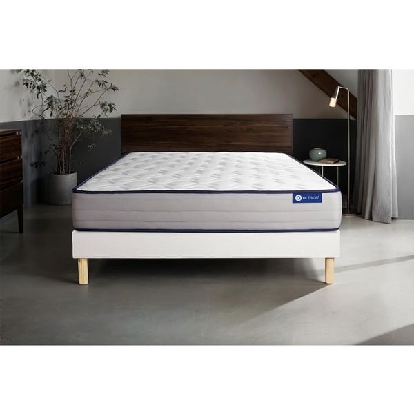 Sängset Madrass Sängbotten 180x200 cm - Vit Sängbotten (i kit) - Actiflex Form