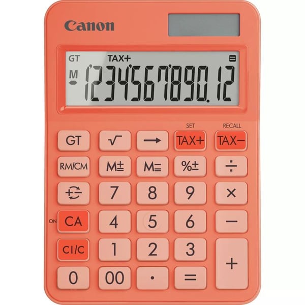 miniräknare LS 125KB Orange 12 siffror