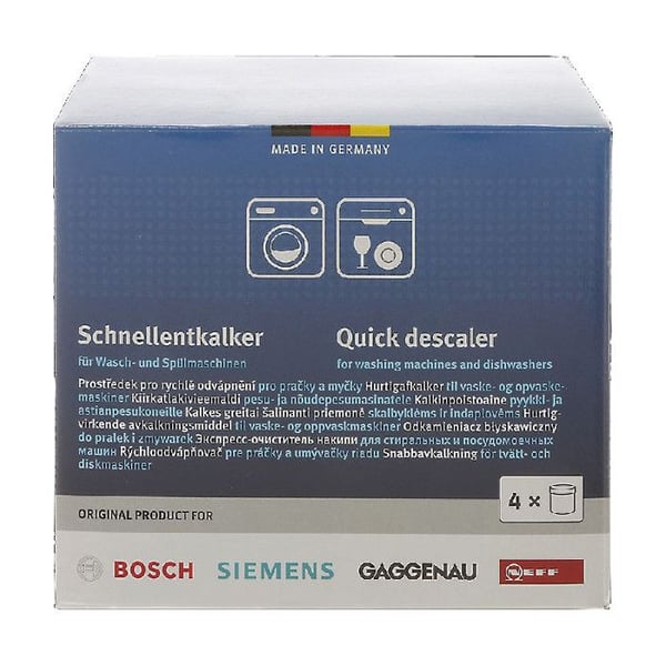 Detartrant för diskmaskin för tvättmaskin Bosch 00311923