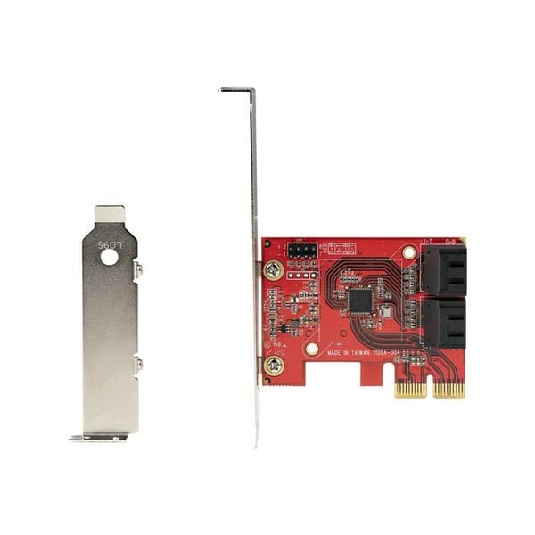 StarTech PCI Express SATA 4-portskort - PCIe SATA Controller - ASM1166 Non-Raid - PCI Express 3.0 till omvandlare StarTech PCI Express SATA 4-portskort - PCIe SATA Controller - ASM1166 Non-Raid - PCI Express 3.0 till omvandlare