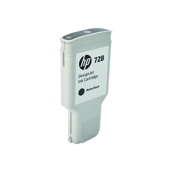 HP 728 bläckpatron - Svart 300 ml - för HP DesignJet T730, T830 - Inkjet