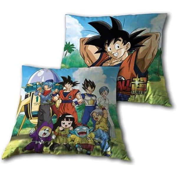 Kudde - TOEI ANIMATION - Dragon Ball - Flerfärgad - 35x35cm - 100% Mikrofiber