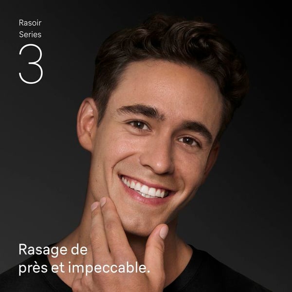 BRAUN Series 3 - Partakupit - 100 % valmistettu Saksassa