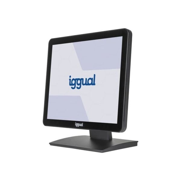 Iggual MTL17X 17" kapacitiv pekskärm 10 punkter 1280x1024 HDMI VGA justerbar fot