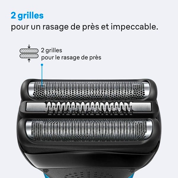 BRAUN Series 3 - Partakupit - 100 % valmistettu Saksassa