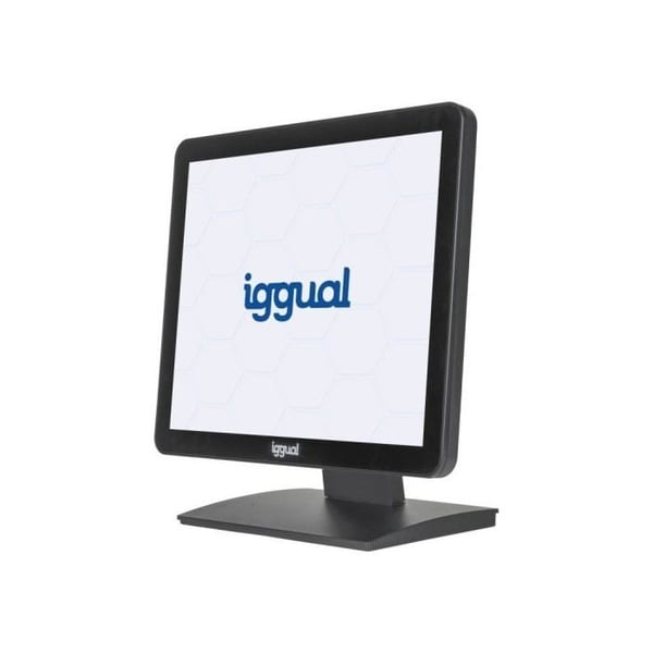Iggual MTL17X 17" kapacitiv pekskärm 10 punkter 1280x1024 HDMI VGA justerbar fot