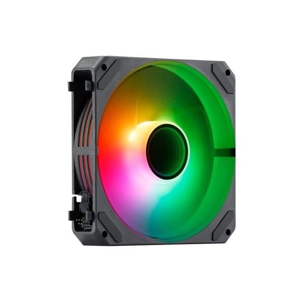 Abysm Arclight 2.0 ARGB Fläkt 120mm PWM med Serienkoppling Svart Pack 3 Enheter