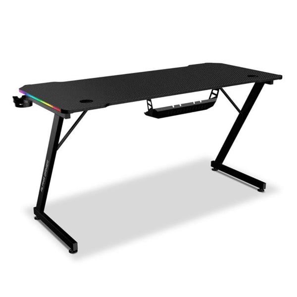Bureau Gaming Alpha Gamer Gemina RGB Svart