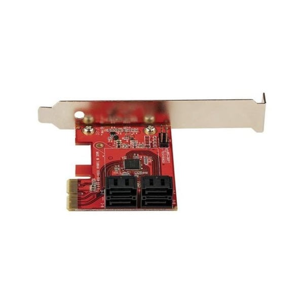 StarTech PCI Express SATA 4-portskort - PCIe SATA Controller - ASM1166 Non-Raid - PCI Express 3.0 till omvandlare
