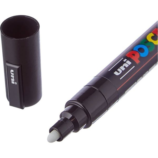 Pastellmarkörer med fin spets - POSCA - 4-pack - 0.9 mm - Flerfärgad - Icketoxisk - Vattenbaserad färg