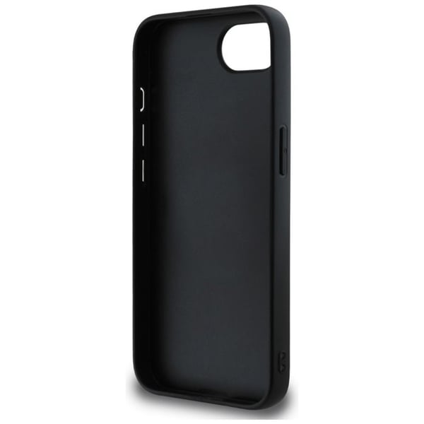 Coque Guess Hardcase 4G Grained Big Logo til iPhone 16e - Sort