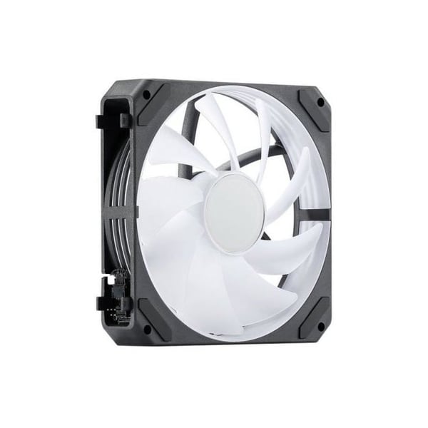 Abysm Arclight 2.0 ARGB Fläkt 120mm PWM med Serienkoppling Svart Pack 3 Enheter