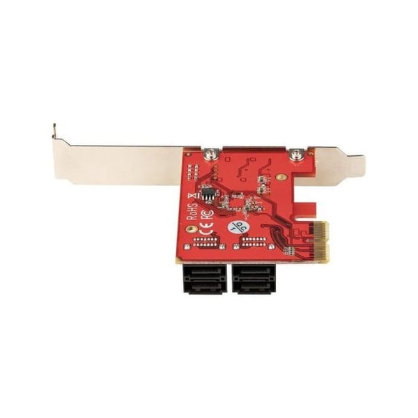StarTech PCI Express SATA 4-portskort - PCIe SATA Controller - ASM1166 Non-Raid - PCI Express 3.0 till omvandlare