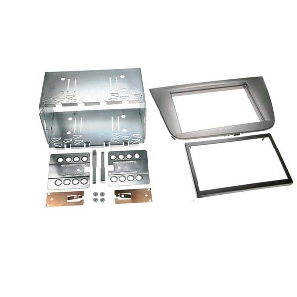 Adaptör för 2-DIN frontpanel för Seat Toledo / Altea / Altea XL antracit