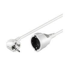 Wentronic strömförlängningskabel - NK 117 W-500 - Vit - 5m