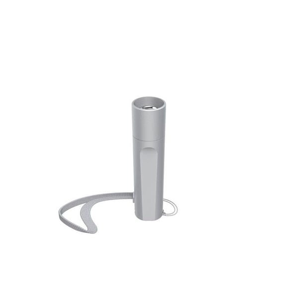 LED ficklampa "FL60", med batterier, aluminium, 3 lägen