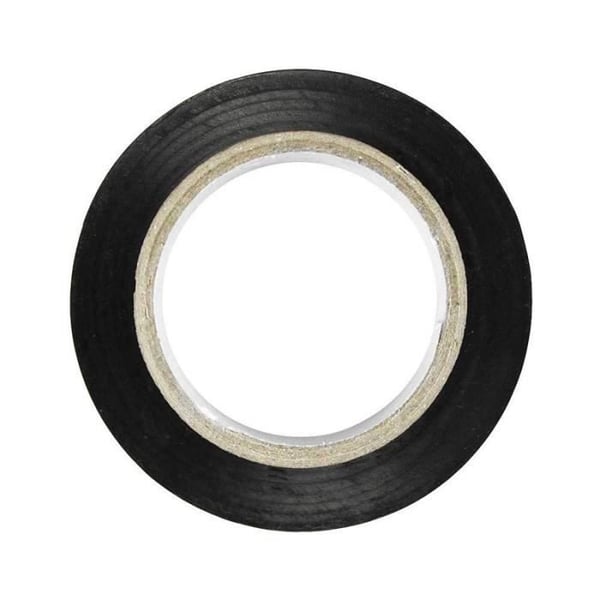 Isoleringstejp 10 mx 19 mm. Svart Hemmaanvändning