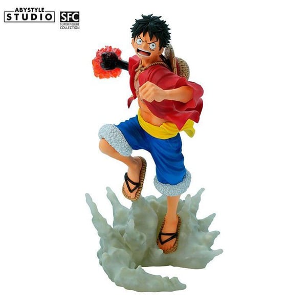 PVC-figur - ABYSSE CORP - Luffy - One Piece - Höjd 16 cm - Skala 1/10