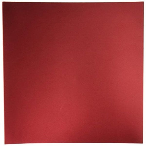 Bazzill Basics papper - Mousse EVA självhäftande 30x30cm Röd
