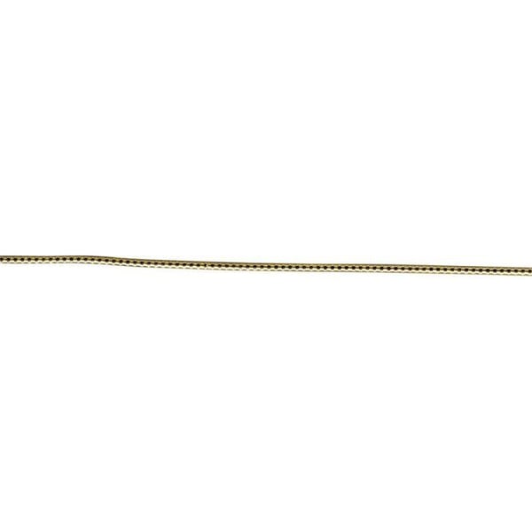 Vaxpärlsband, guld, 20x0,2cm, 11 st