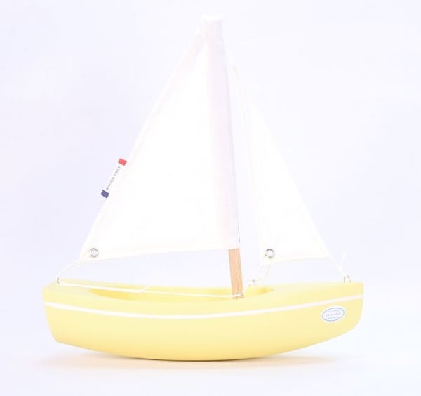 Maison Tirot - Le Sloop båt gul 21cm - TIROT