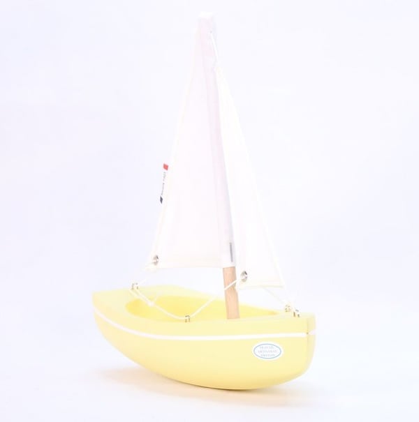 Maison Tirot - Le Sloop båt gul 21cm - TIROT